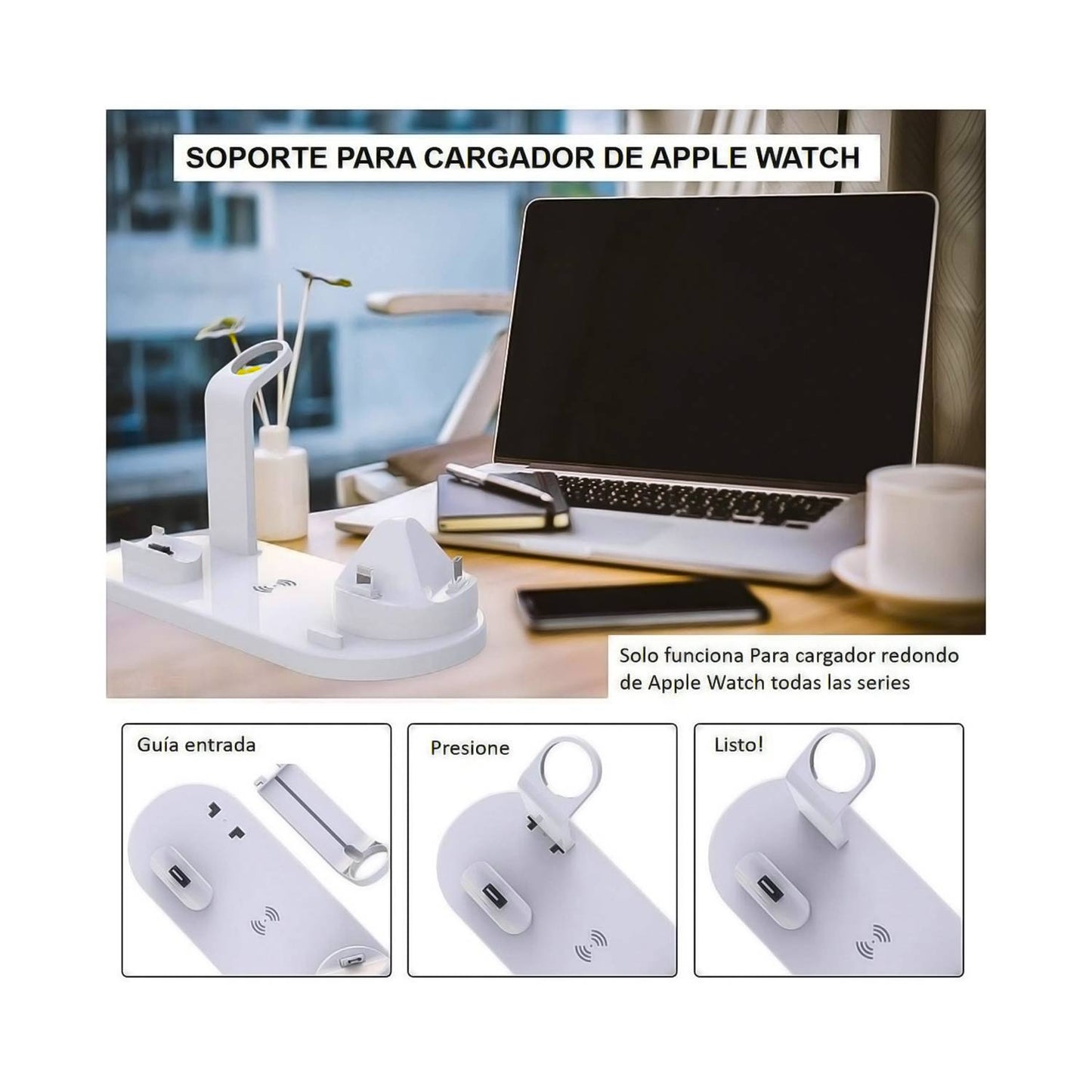 Estacion De Carga Para Iphone Air Pods B
