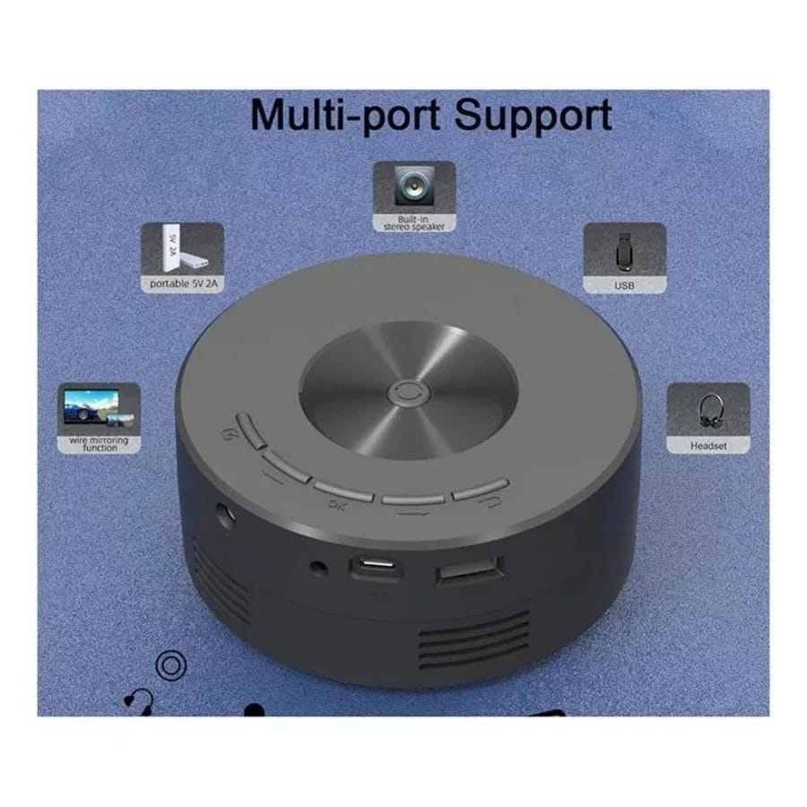 Mini Proyector De Teléfono Móvil Yt200 Portátil