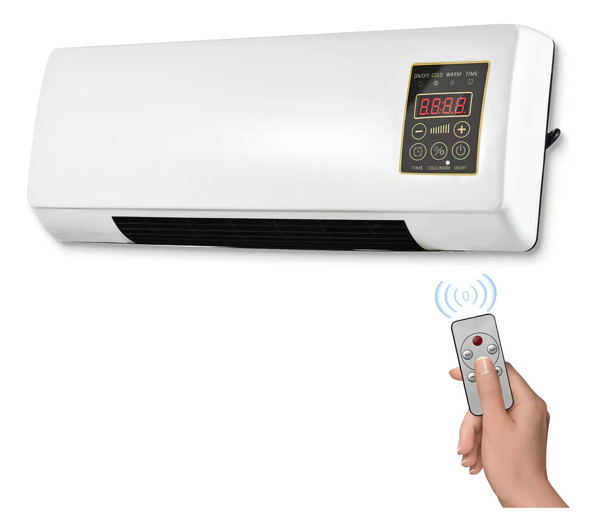 Mini aire acondicionado y calefactor de pared