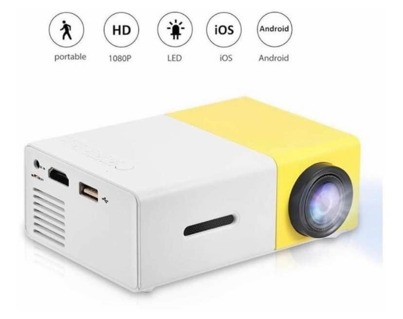 Mini Proyector Led Portátil Hdmi Vga Usb