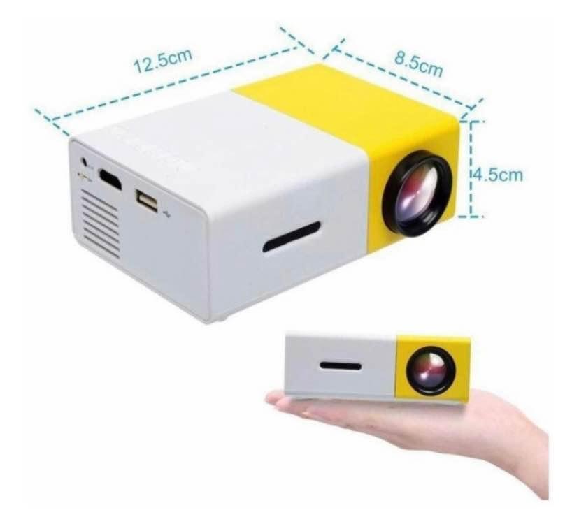 Mini Proyector Led Portátil Hdmi Vga Usb