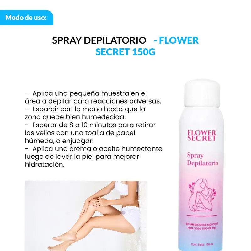 Spray Depilatorio